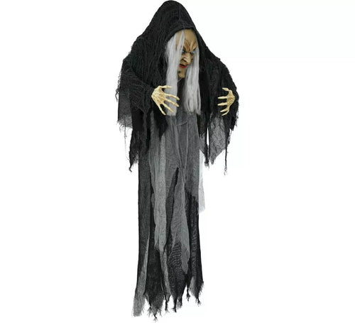 Colgante de Bruja de con Luz de Sonido y Movimiento de 120 cm