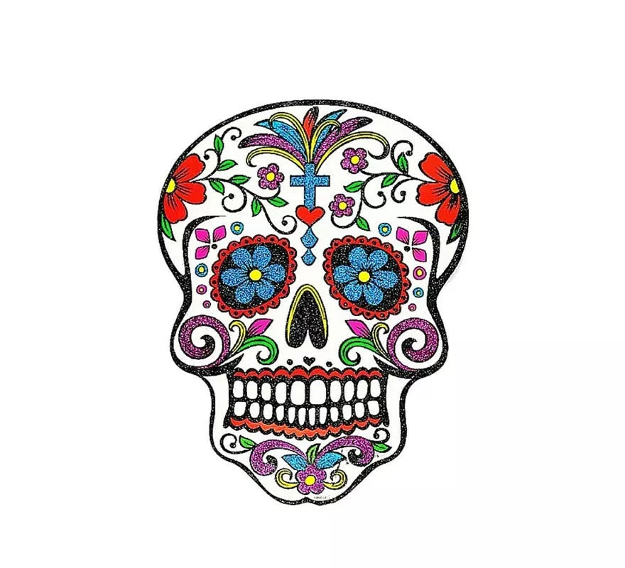Translation missing: pt-PT.Colgante de Calavera Día de los Muertos de 43 cm