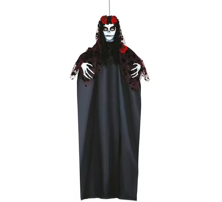 Translation missing: pt-PT.Colgante de Catrina Parlante con Luz 155 cm