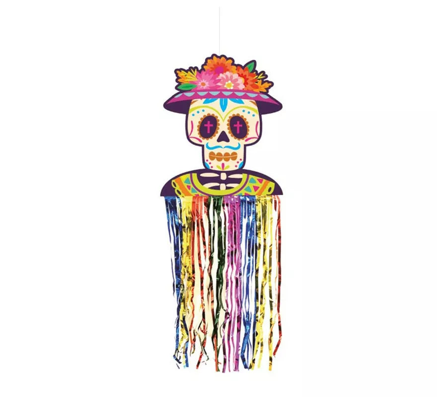 Colgante de Día de los Muertos de 26x74 cm
