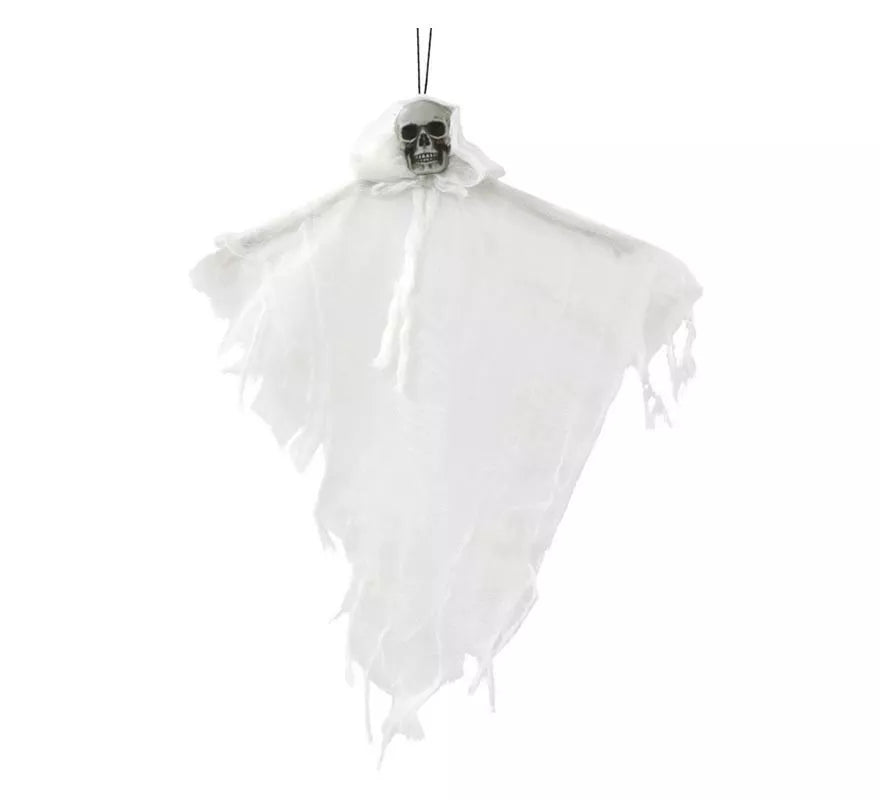 Translation missing: pt-PT.Colgante de Esqueleto con túnica blanca de 42 cm