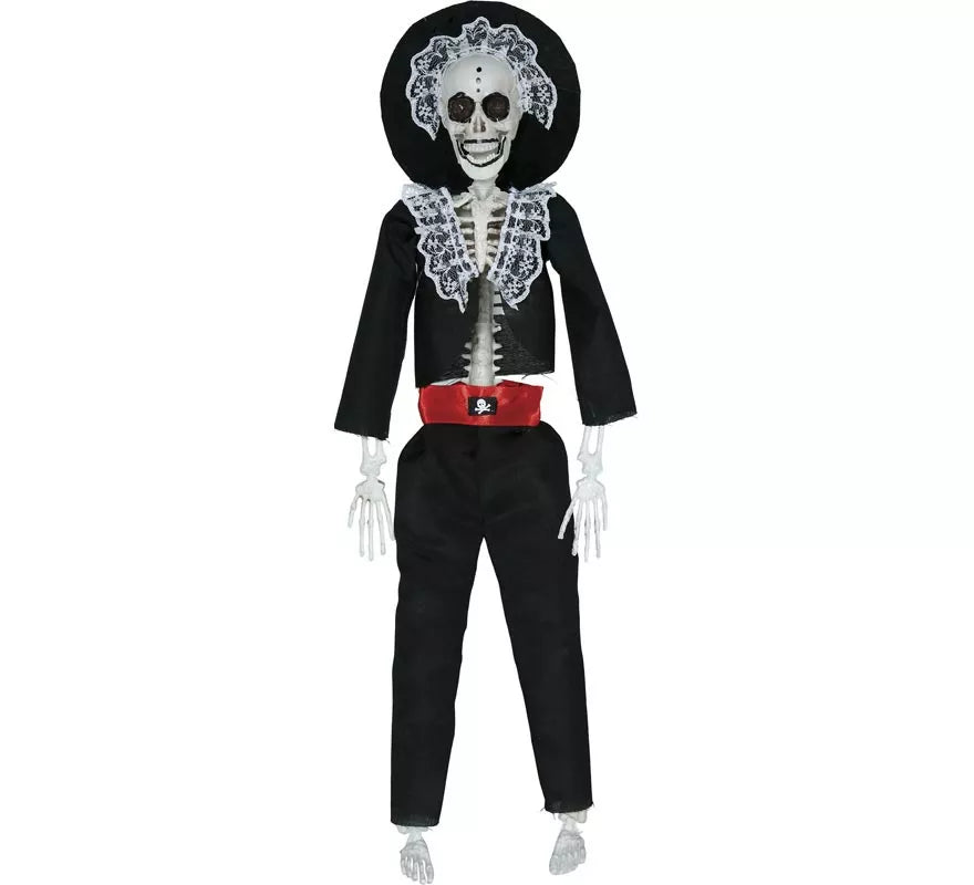 Colgante de Esqueleto Mariachi de 40 cm