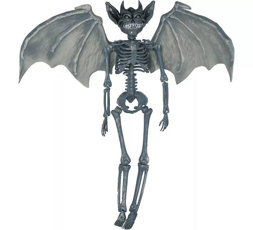 Colgante de Esqueleto Vampiro con Alas de 40 cm