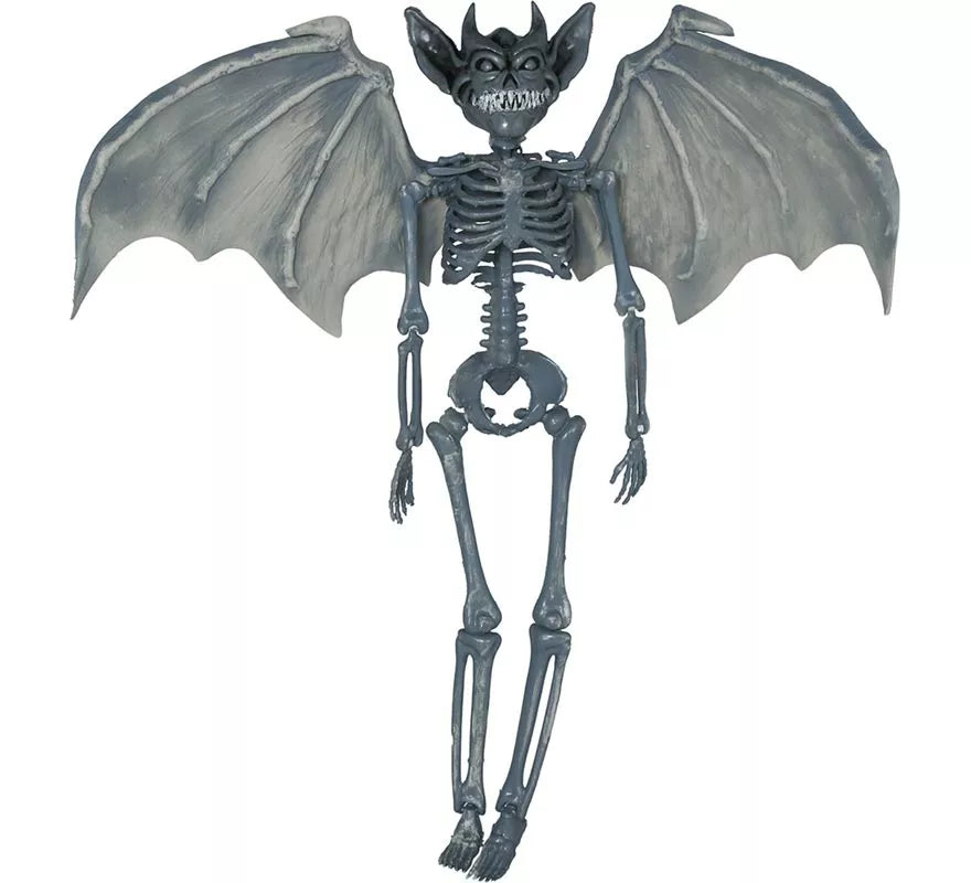 Translation missing: pt-PT.Colgante de Esqueleto Vampiro con Alas de 40 cm