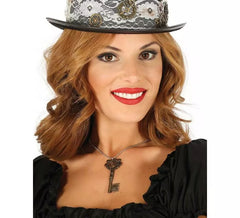 Pingente de chave Steampunk de 7 cm