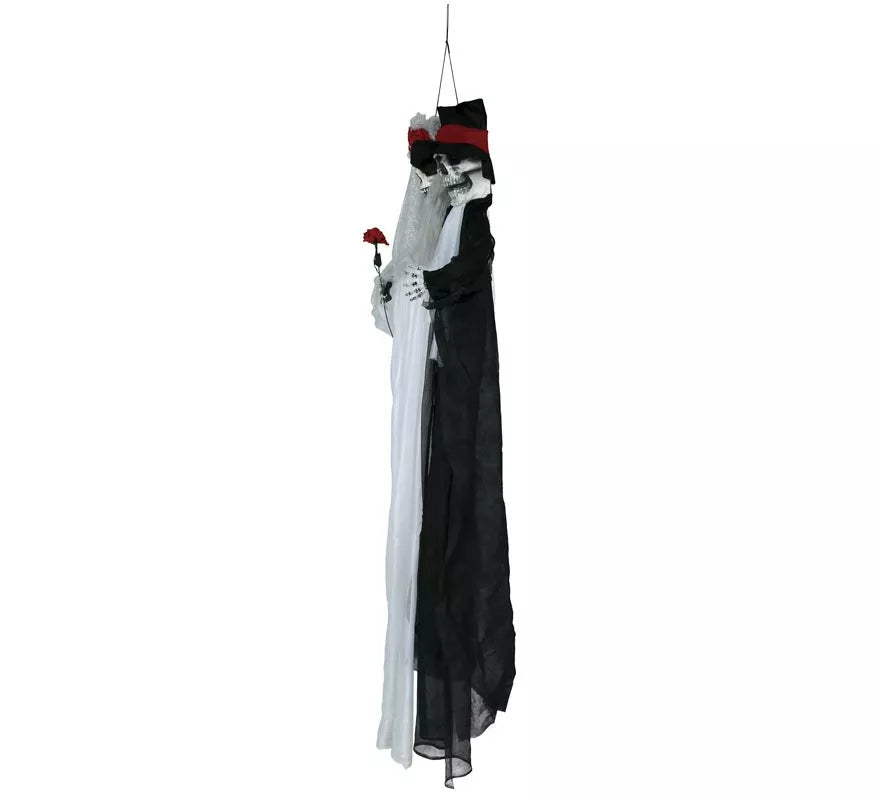Translation missing: pt-PT.Colgante de Novios Esqueleto con Luz y Sonido de 185 cm