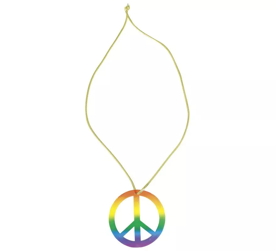 Translation missing: pt-PT.Colgante de Paz Hippie multicolor