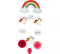Colgante de Unicornios con Nubes de 40x72 cm