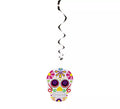 Colgante espiral de Calavera Catrina