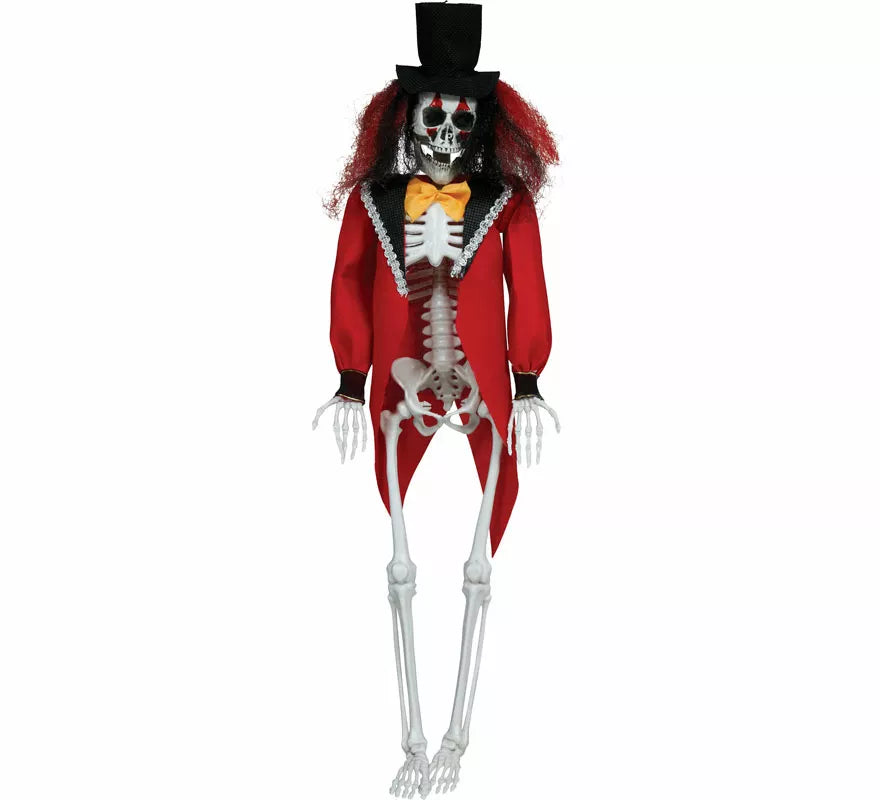 Colgante Esqueleto Director de Circo de 42 cm