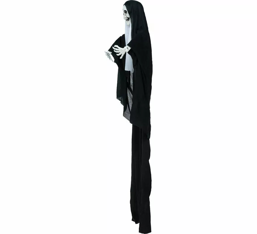 Colgante Esqueleto Monja con Luz de 115 cm