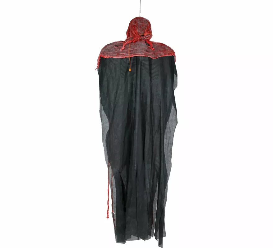 Translation missing: pt-PT.Colgante Esqueleto rojo con Luz, Sonido y Movimiento de 175 cm