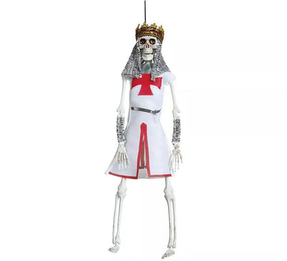 Colgante Esqueleto Templario 45 cm