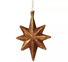 Pingente Estrela de Ouro 16 cms