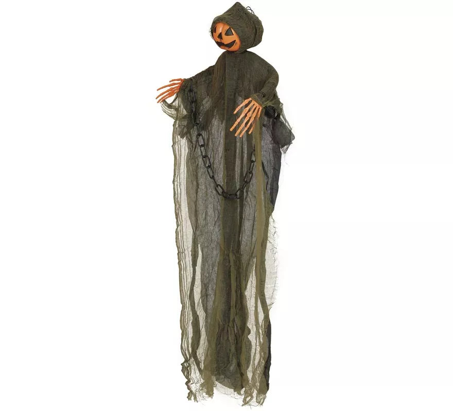 Translation missing: pt-PT.Colgante Fantasma Calabaza 98 cm