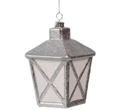 Lanterna Pingente Branca de 12 cms
