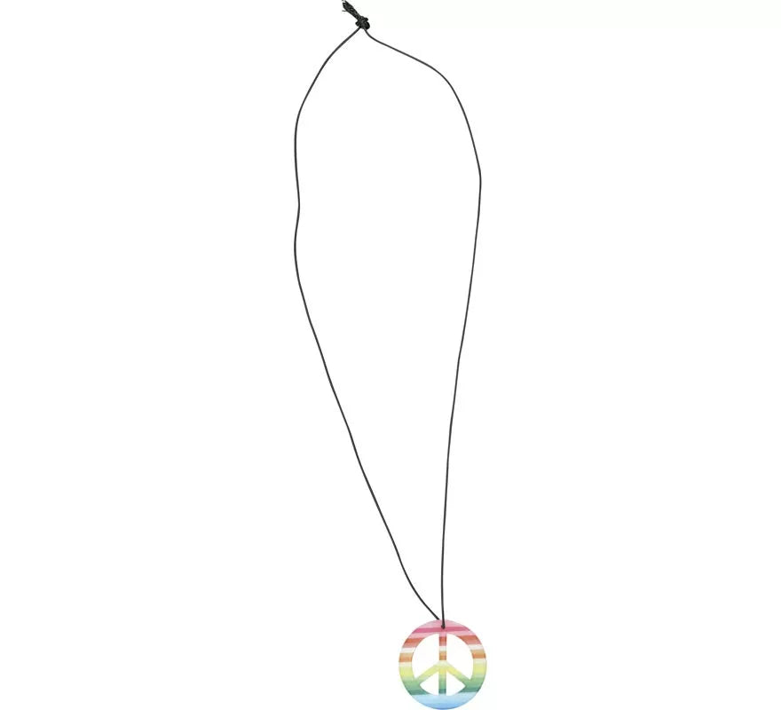Colgante Hippie multicolor de 6 cm