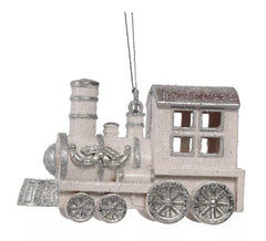 White Locomotive 12 cms pendente