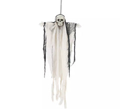 Pingente da Morte Branco 75 cm