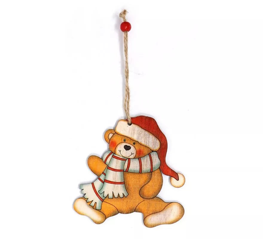 Translation missing: pt-PT.Colgante Navideño de Madera 10 cm
