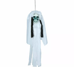 Pendente Esqueleto Noiva com Luz 110 cm