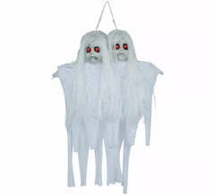 Par de pendentes Terror Twin Dolls de 55 cm