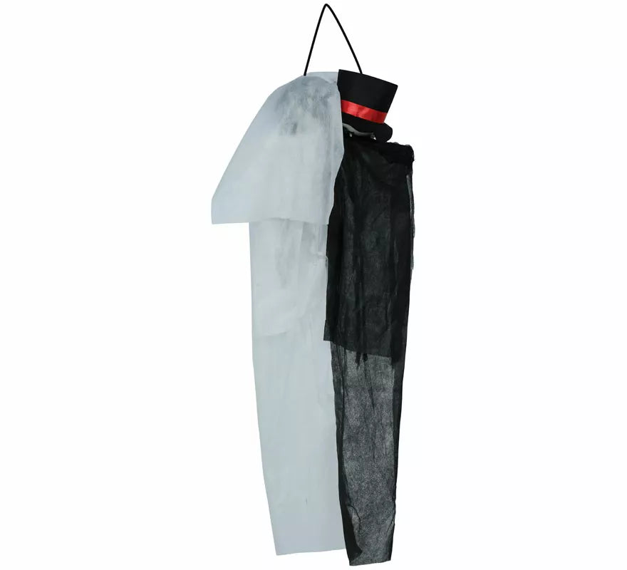 Colgante Pareja de Novios Esqueletos de 90 cm