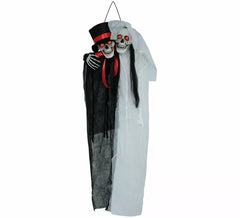 Pendente Esqueleto de Casal de Casamento de 90 cm