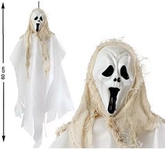 Pingente Scream branco de 60 cm
