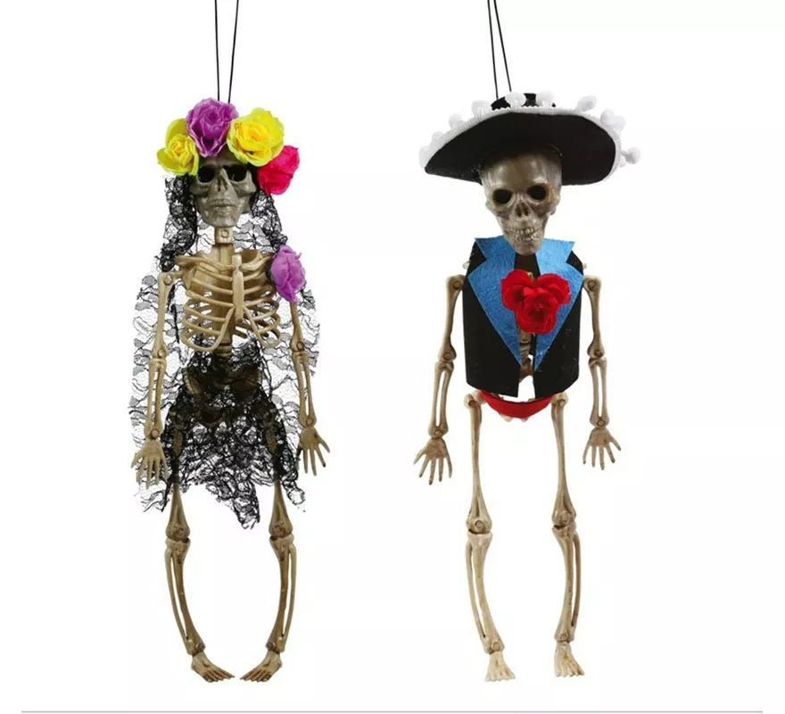 Translation missing: pt-PT.Colgantes Esqueletos Surtidos Mexicanos 40 cms
