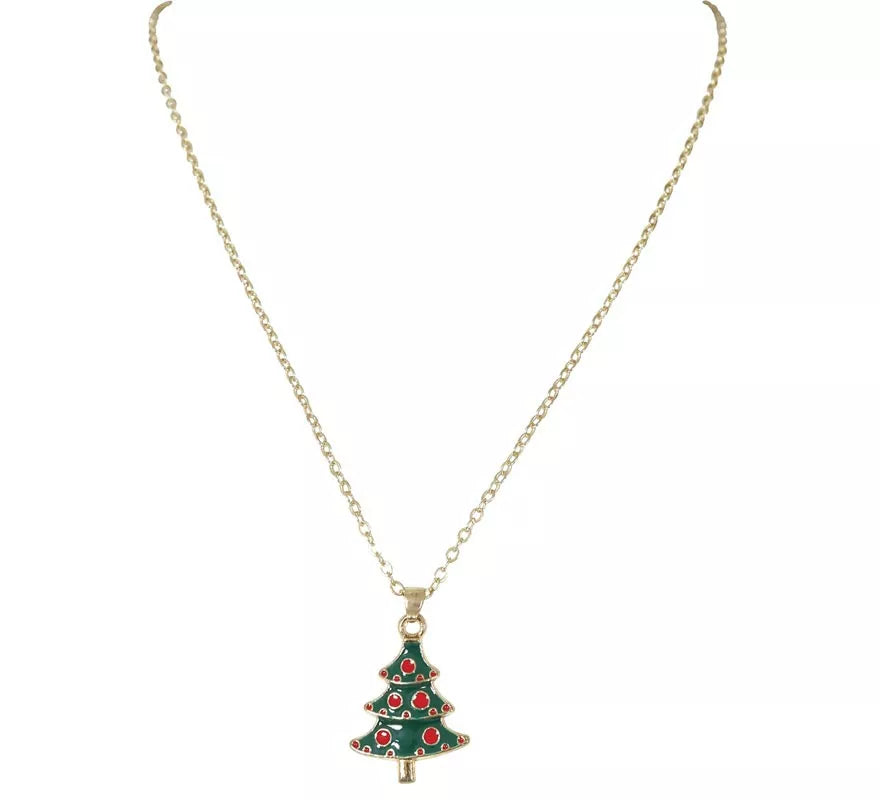 Collar Árbol Navideño