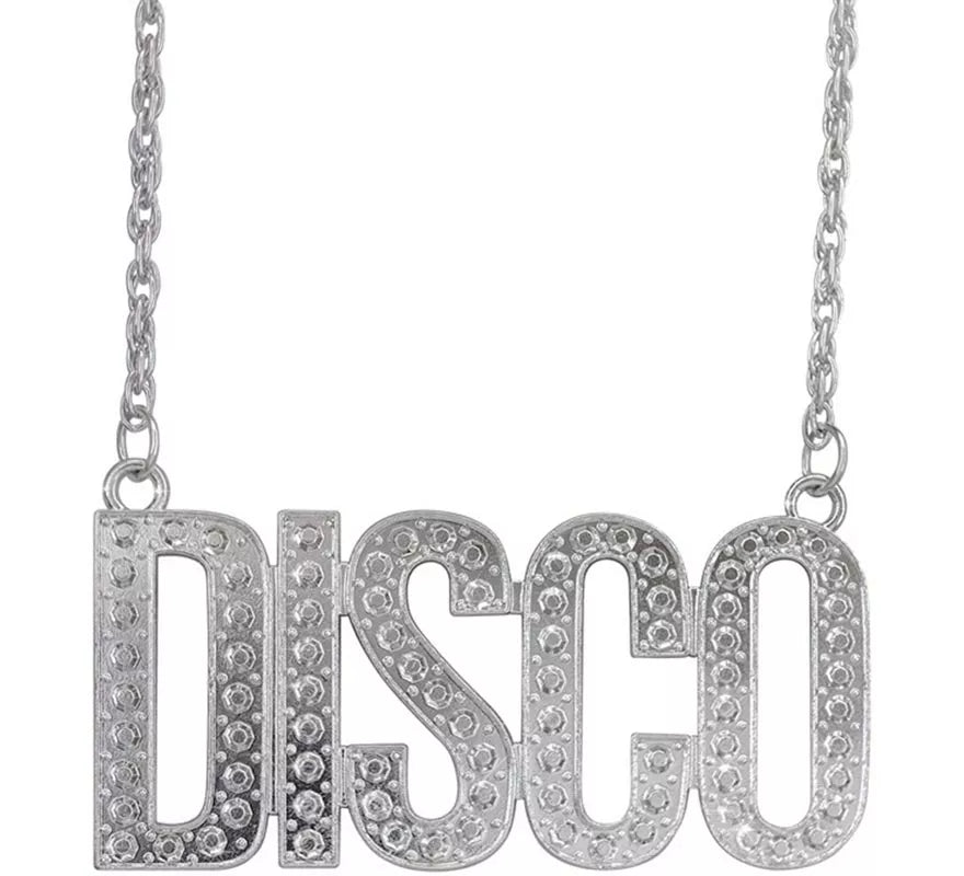 Collar con Colgante 'Disco' de 65 cm