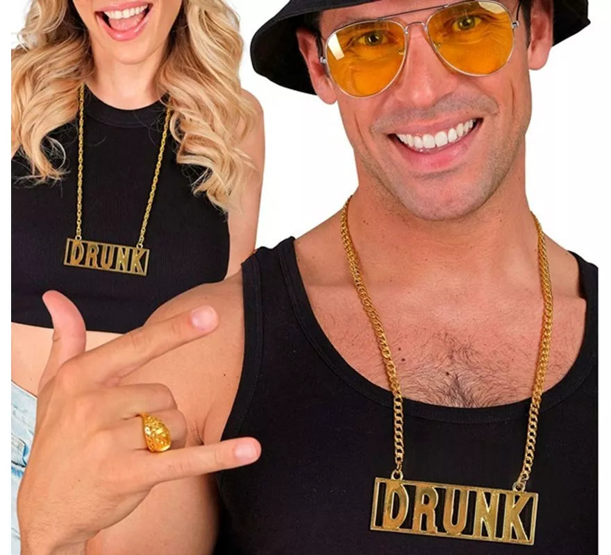Translation missing: pt-PT.Collar con Colgante 'Drunk' de 65 cm