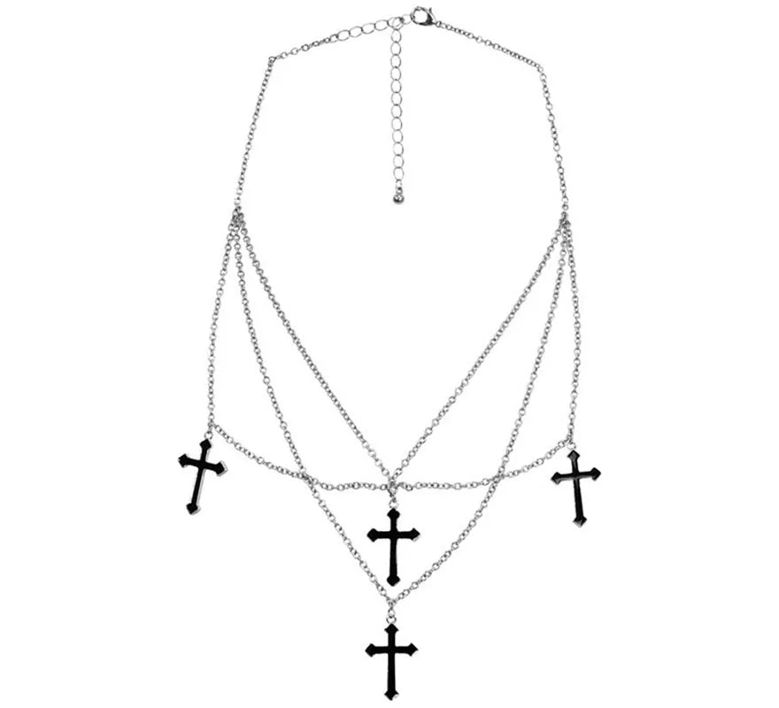 Translation missing: pt-PT.Collar con Cruces negras