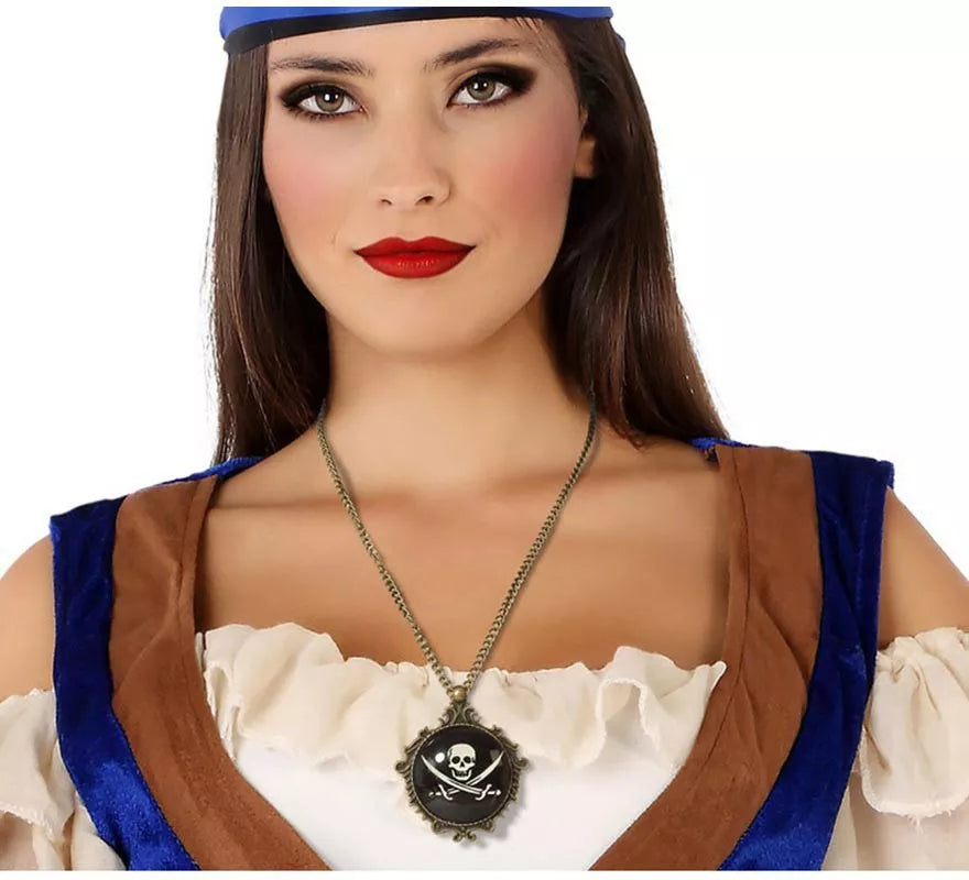 Translation missing: pt-PT.Collar con Emblema Pirata