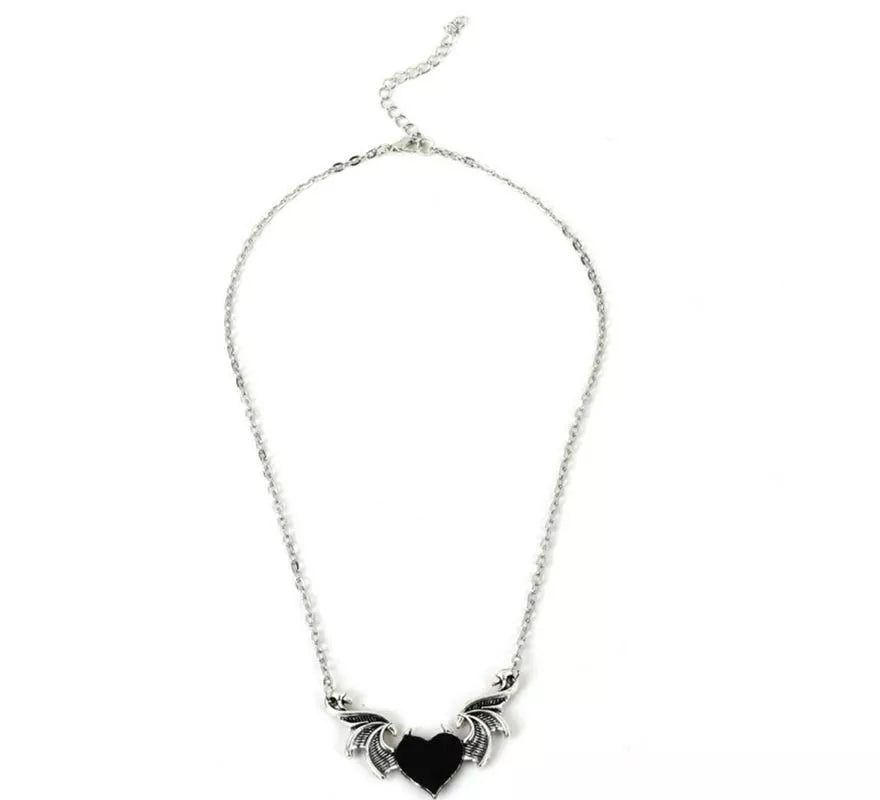 Translation missing: pt-PT.Collar Corazón negro
