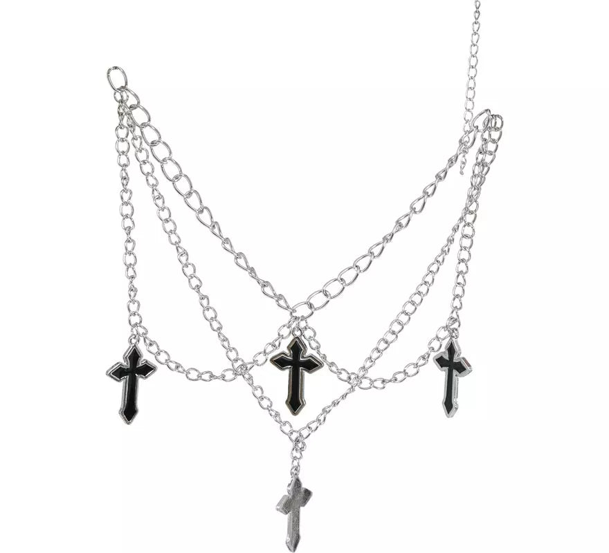 Translation missing: pt-PT.Collar de 4 Cruces Gótico
