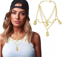 Colar de Dólar do Rapper
