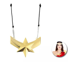 Colar Heroína Estrela Dourada