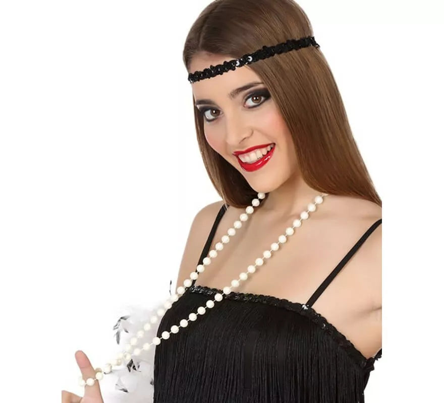 Translation missing: pt-PT.Collar de Perlas Blancas 30 cm