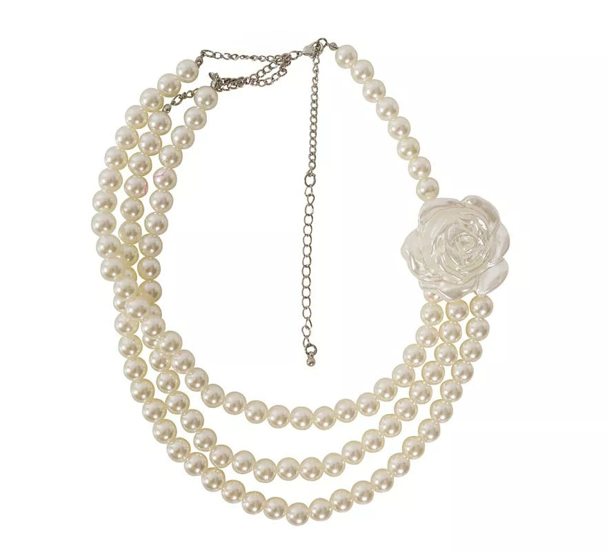 Translation missing: pt-PT.Collar de Perlas con Flor
