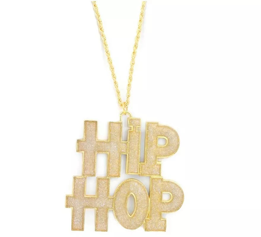 Translation missing: pt-PT.Collar de Rapero Hip Hop grande de 7,5x7 cm