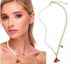 Colar de chapéu de Natal