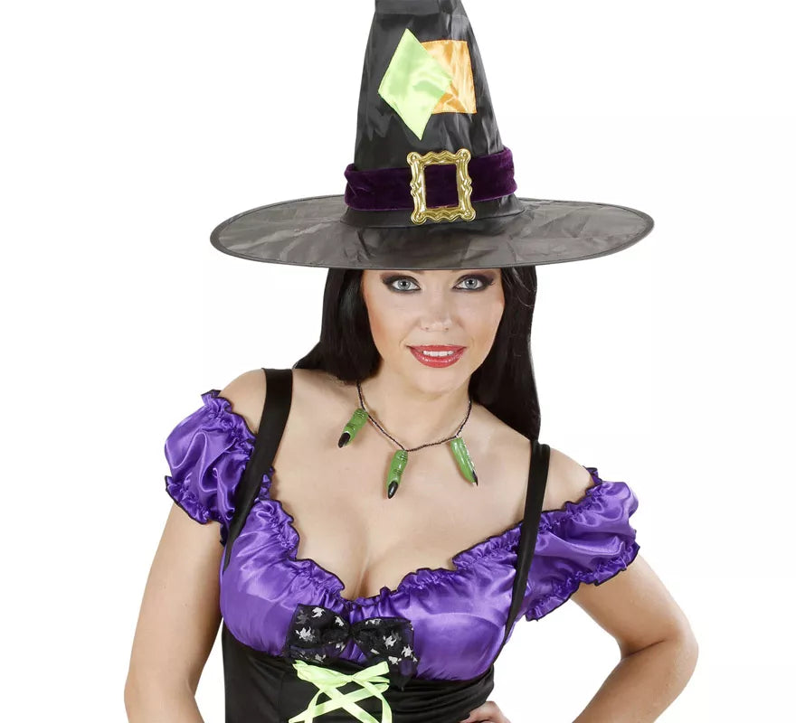 Translation missing: pt-PT.Collar Halloween de Dedos de Bruja