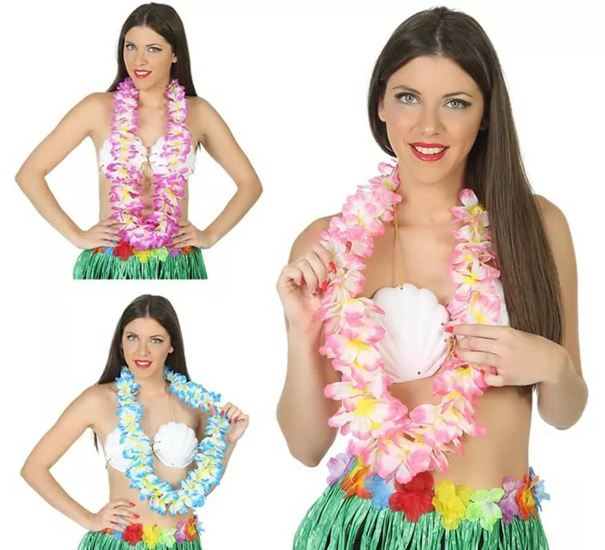Translation missing: pt-PT.Collar Hawaiano en 3 colores surtidos