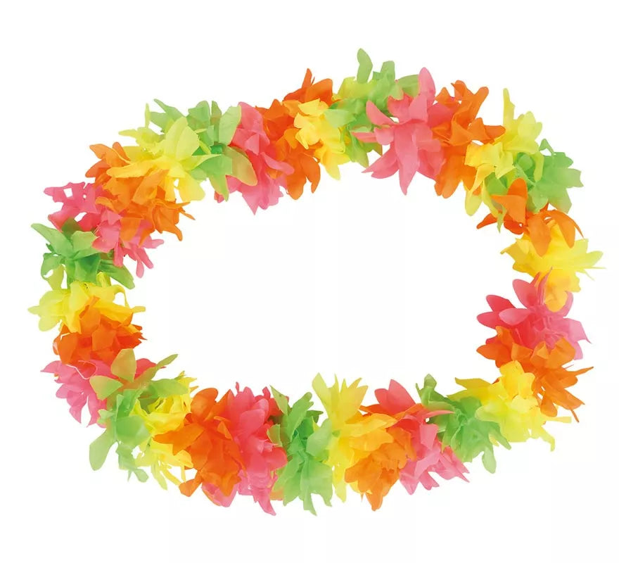 Translation missing: pt-PT.Collar Hawaiano Multicolor Neón