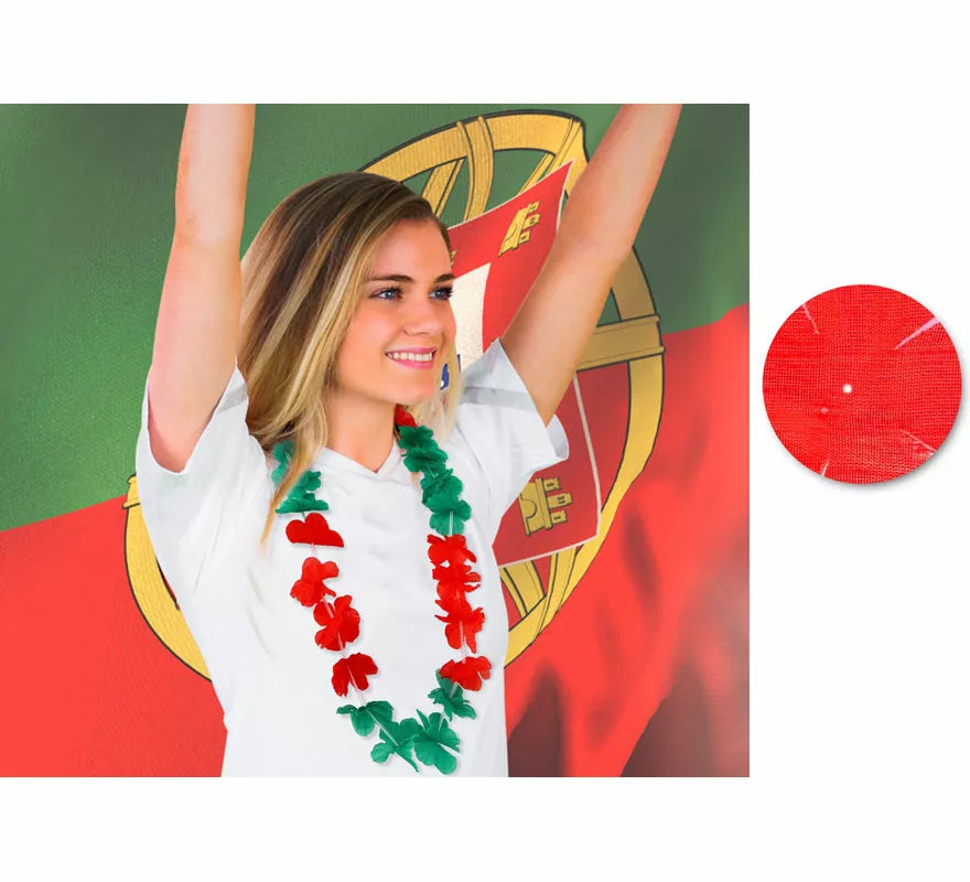 Translation missing: pt-PT.Collar Hawaiano Portugal de 35 cm