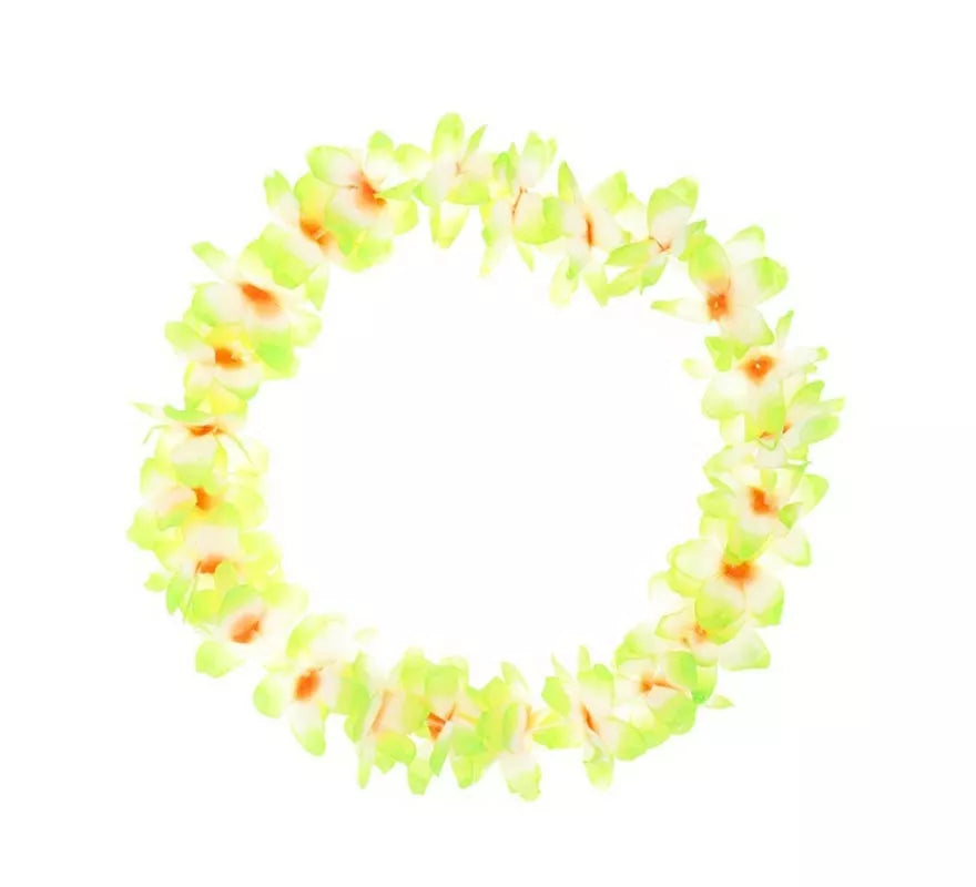 Translation missing: pt-PT.Collar Hawaii mediano verde de 46 cm