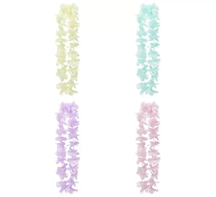 Translation missing: pt-PT.Collar Hawaii tonos suaves en colores surtidos