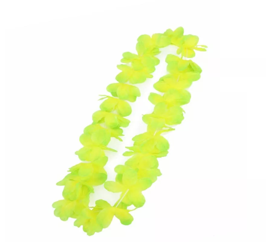 Translation missing: pt-PT.Collar Hawaii verde claro de 50 cm
